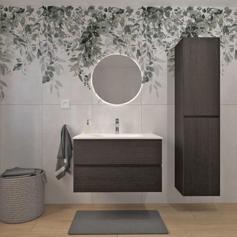 VERONAV40TD Naturel Verona 170 x 40 x 30 cm visoka stranska omarica