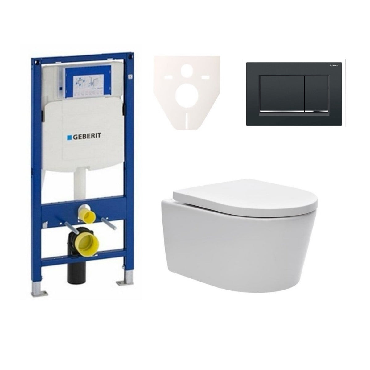 SIKOGES3W5B SAT Brevis wc školjka s kompletom Geberit Duofix 111.300.00.5 Sigma30