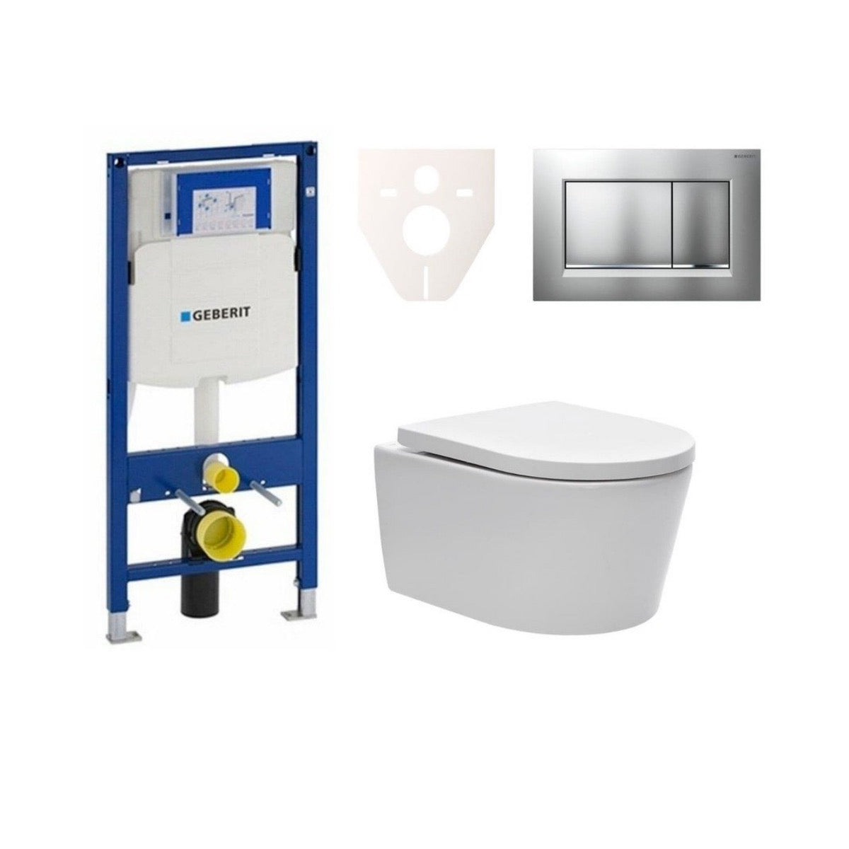 SIKOGES3W7 SAT Brevis wc školjka s kompletom Geberit Duofix 111.300.00.5 Sigma30