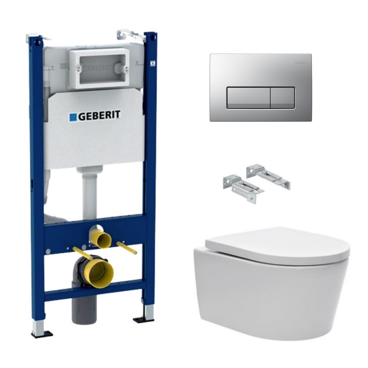 SIKOGES7W8S SAT Brevis wc školjka s kompletom Geberit Duofix 111.153.00.1