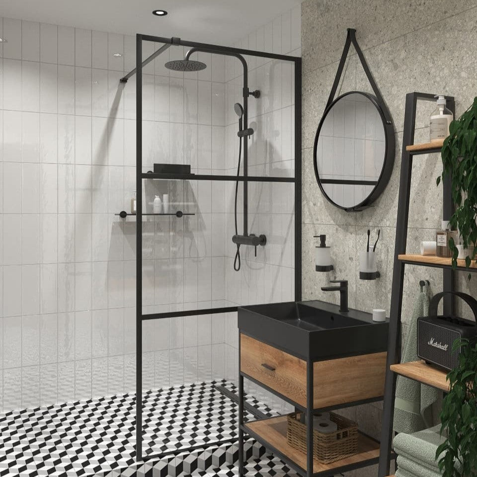 SATBWI110CPPRC SAT Walk-in 110 cm tuš stena