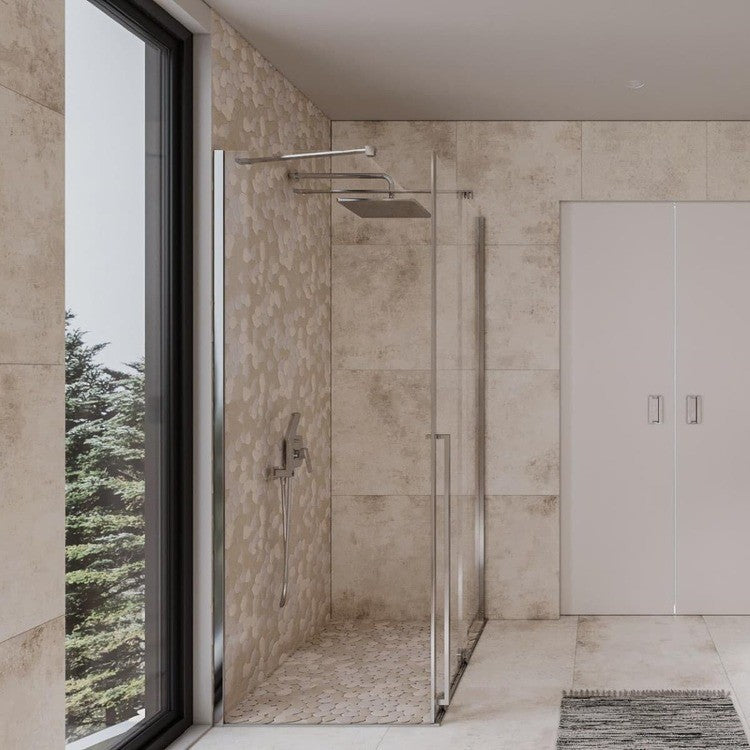 SATBWIXM110STE80 SAT Walk-In Xmotion 110 x 80 pravokotna tuš kabina