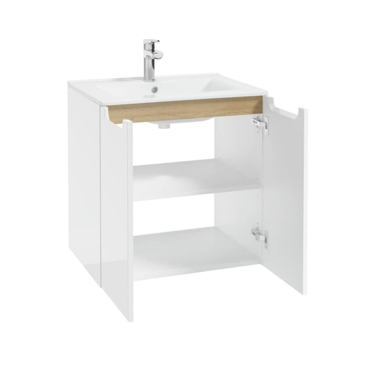 STILLAD06033U1 Naturel Stilla 60 x 45 cm umivalnik z omarico