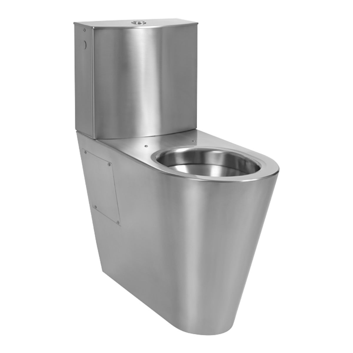 94160 Sanela SLWN 16 talna WC školjka monoblok za invalide iz nerjavnega jekla Anti Vandalism