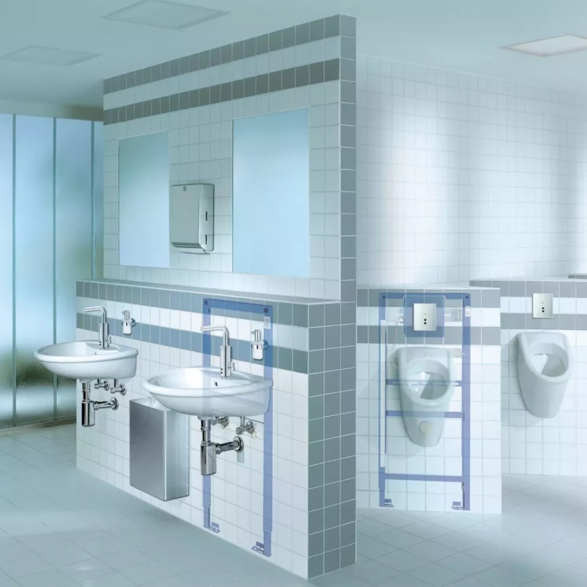 38554001 Grohe Rapid SL suhomontažni element za umivalnik