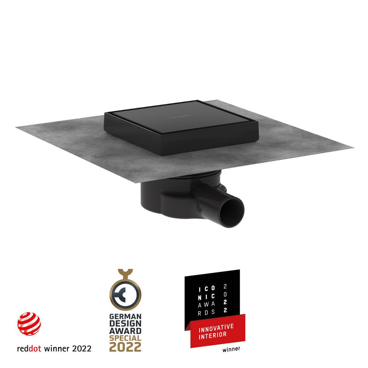 56249670 Hansgrohe RainDrain Point 150 x 150 mm talni sifon
