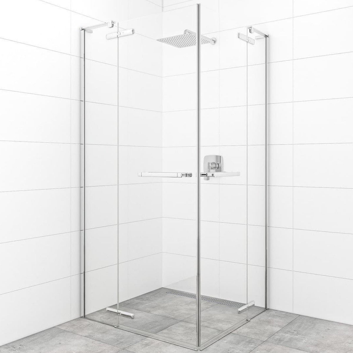 SATTGDN12080 SAT TGD NEW 120 x 80 cm pravokotna tuš kabina brez okvirja