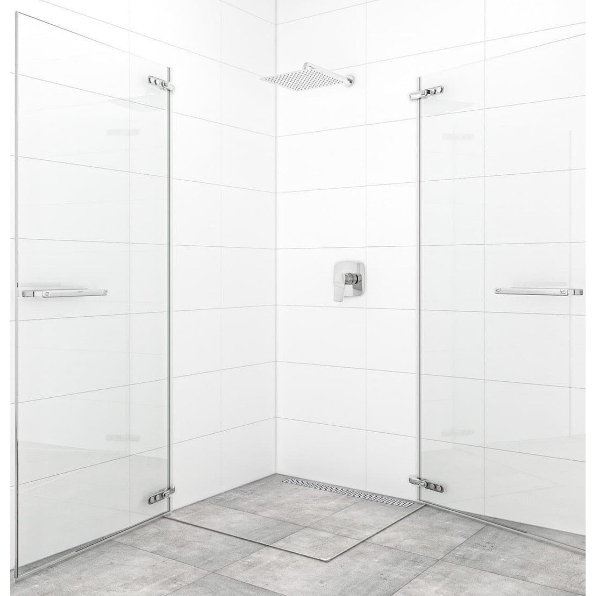 SATTGDO8080 SAT TGD NEW 80 x 80 cm kvadratna tuš kabina brez okvirja