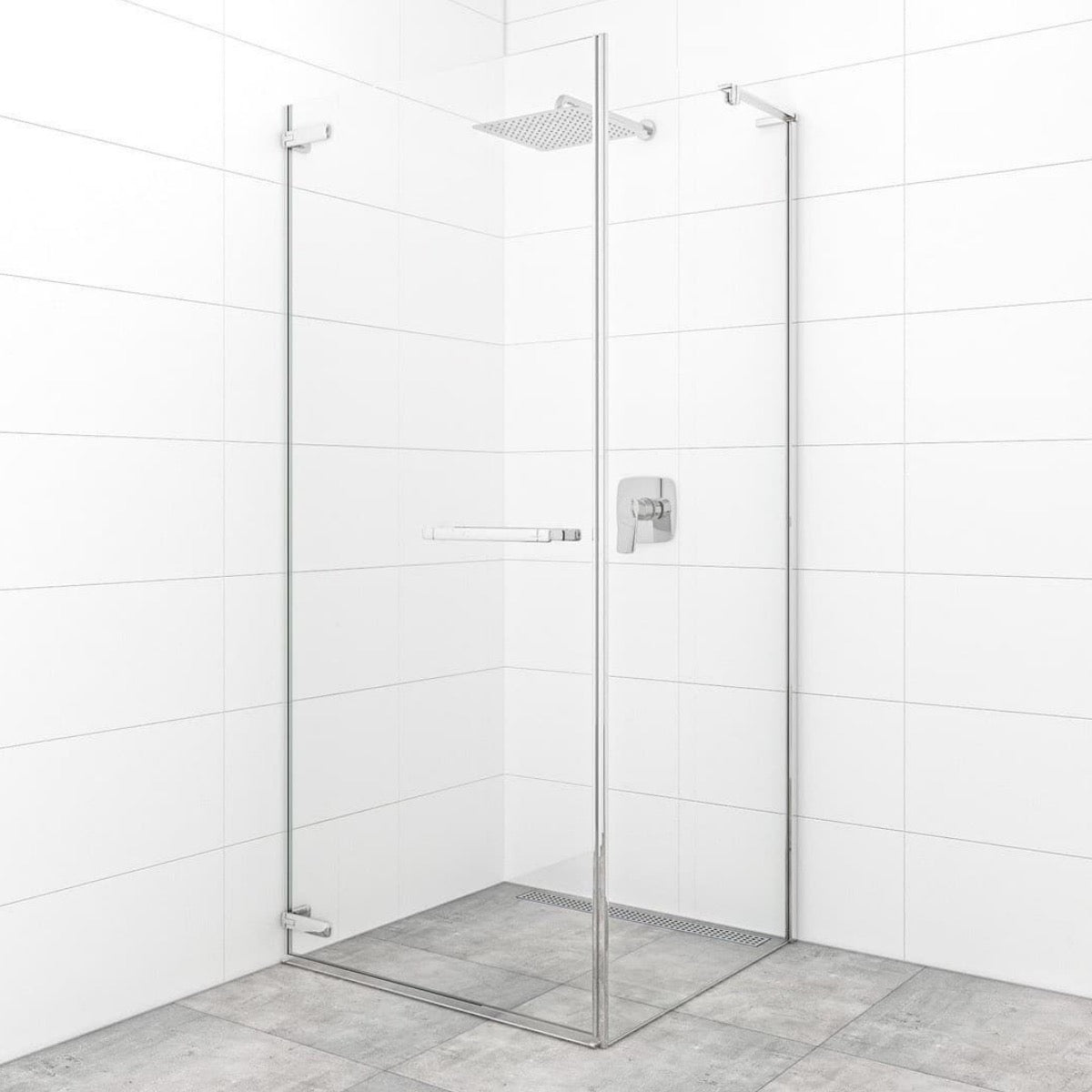 SATTGDO90S80 SAT TGD NEW 90 x 80 cm pravokotna tuš kabina brez okvirja