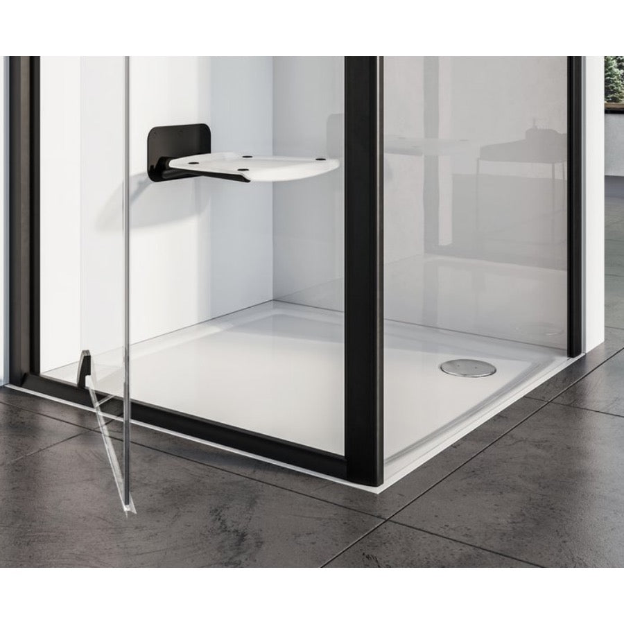 SATSVRBRE80Q SAT Brevis 80 x 80 cm kvadratna tuš kad iz litega marmorja