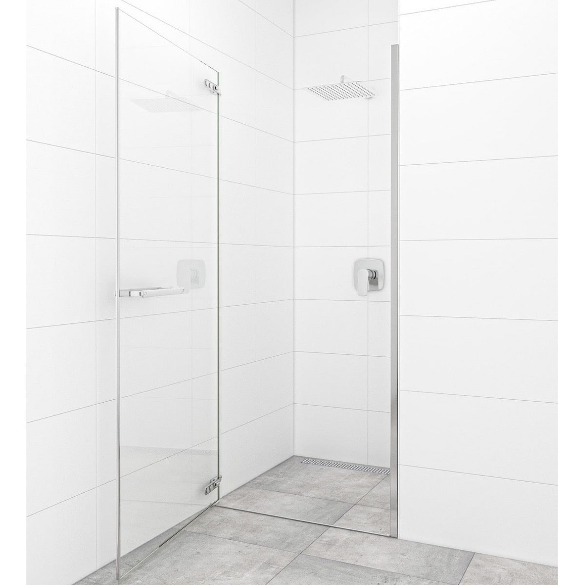 SATTGDO80CRT SAT TGD NEW 80 cm tuš vrata brez okvirja