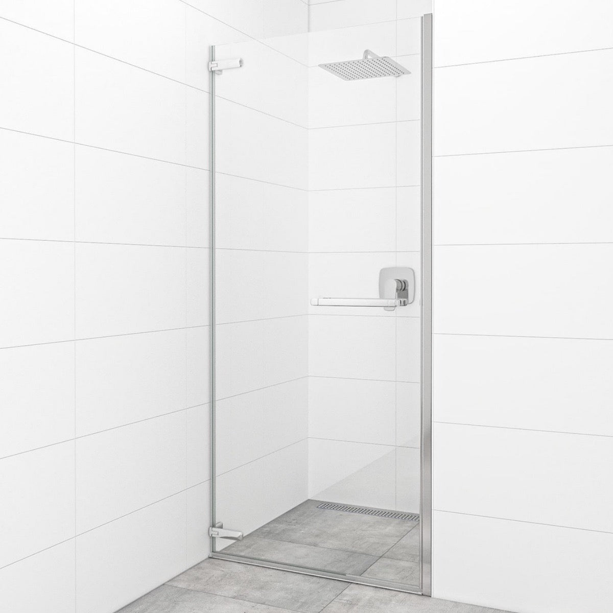 SATTGDO80CRT SAT TGD NEW 80 cm tuš vrata brez okvirja