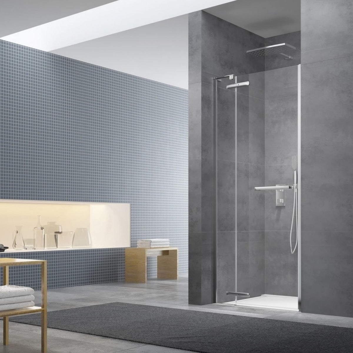 SATTGDN80CRT SAT TGD NEW 80 tuš vrata brez okvirja