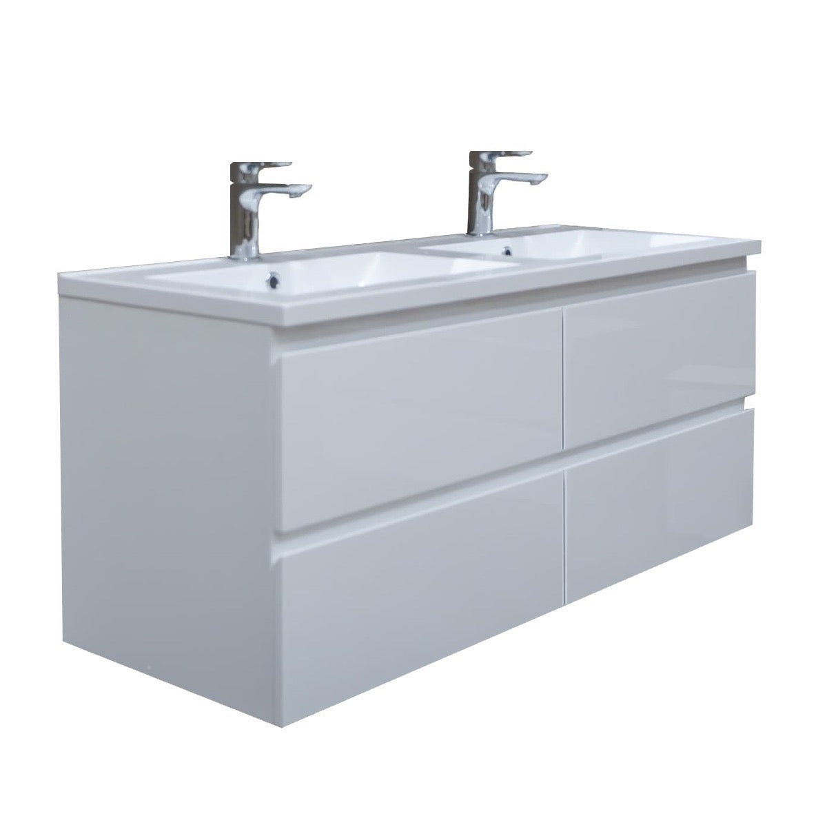 BWAY2120WU SAT B-Way 120 x 45 cm umivalnik z omarico