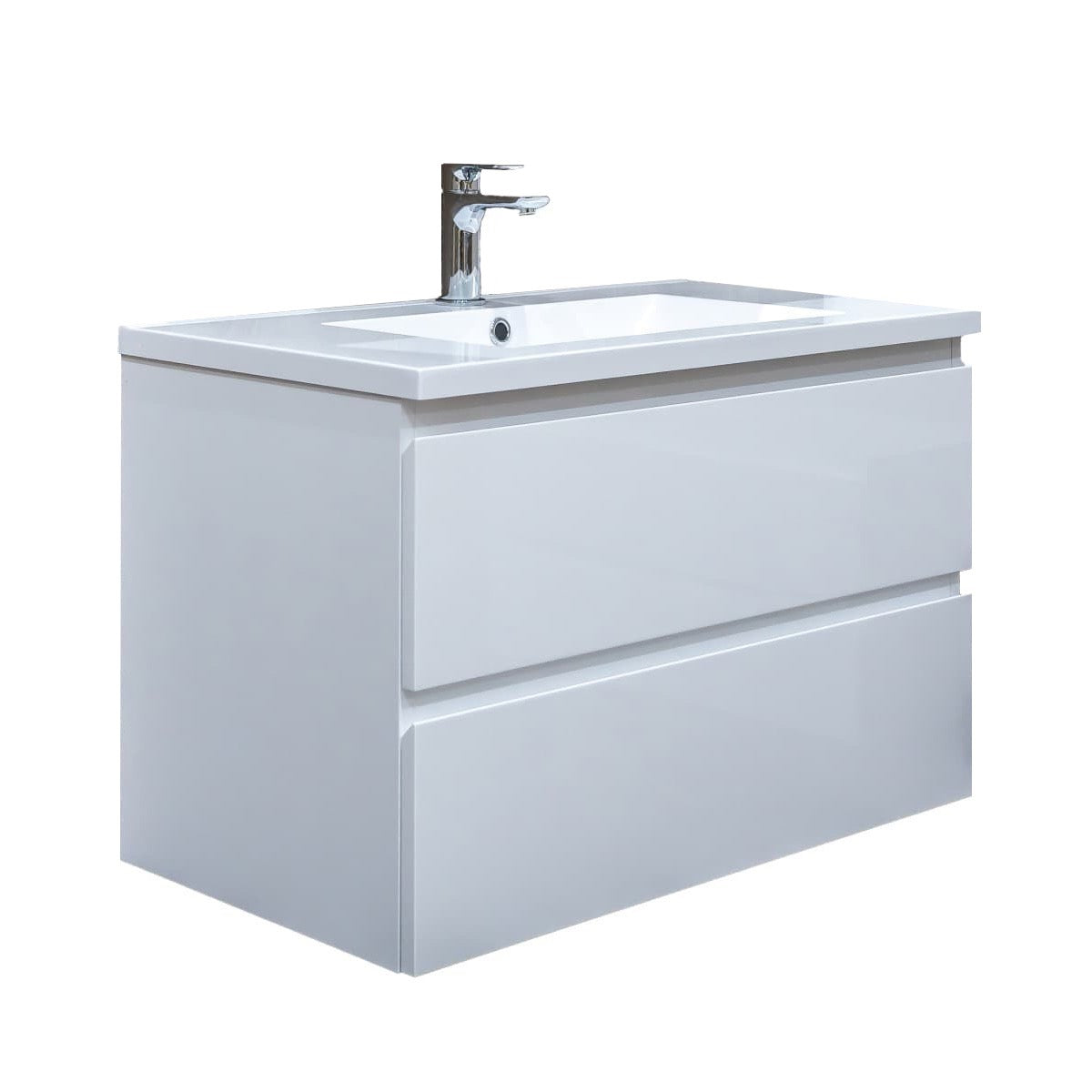 BWAY280WU SAT B-Way 80 x 45 cm umivalnik z omarico