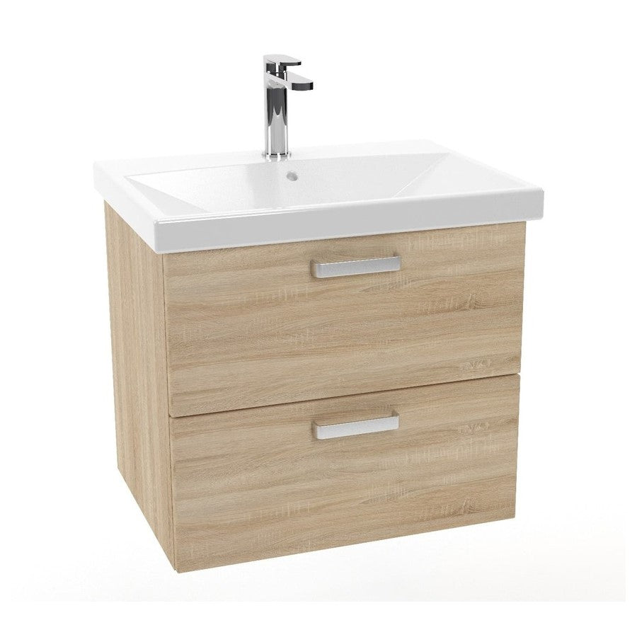 VARIO260ZDBDB Naturel Vario 60 x 45 cm umivalnik z omarico