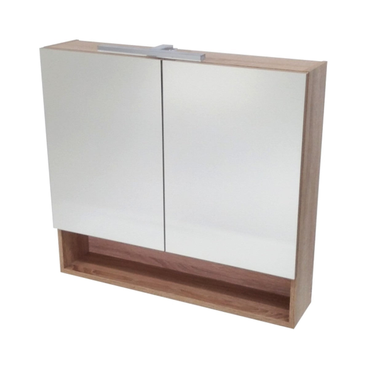 VARIOG75DB Naturel Vario Dekor 75 x 68,6 cm omarica z ogledalom
