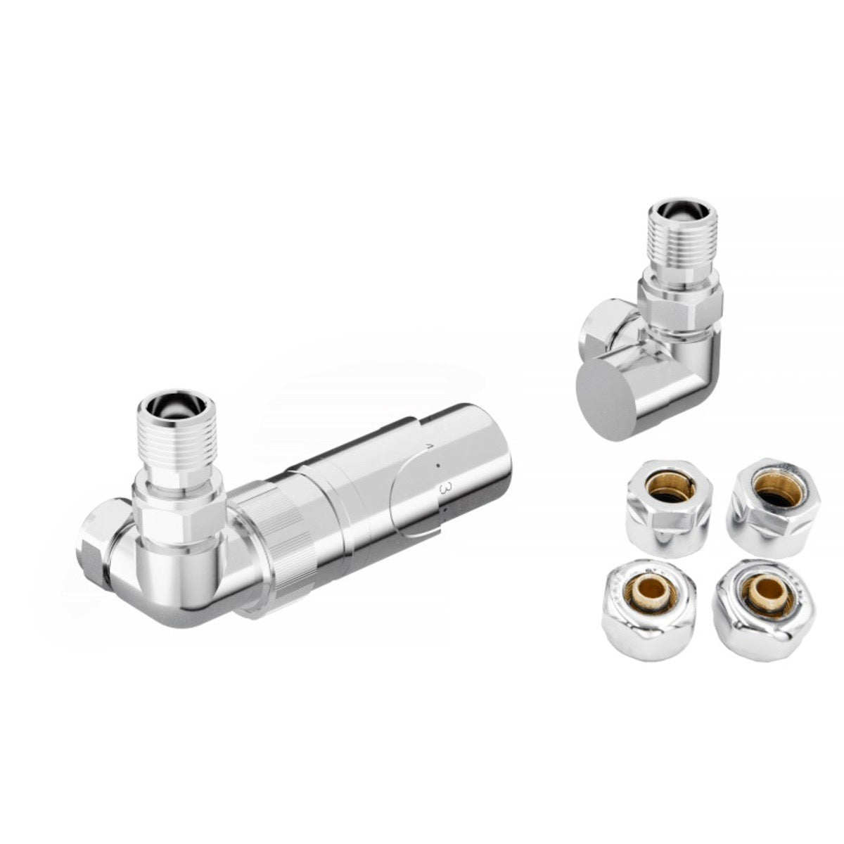 VENTILSADAKPC Hopa Pime kotni termostatski ventil krom