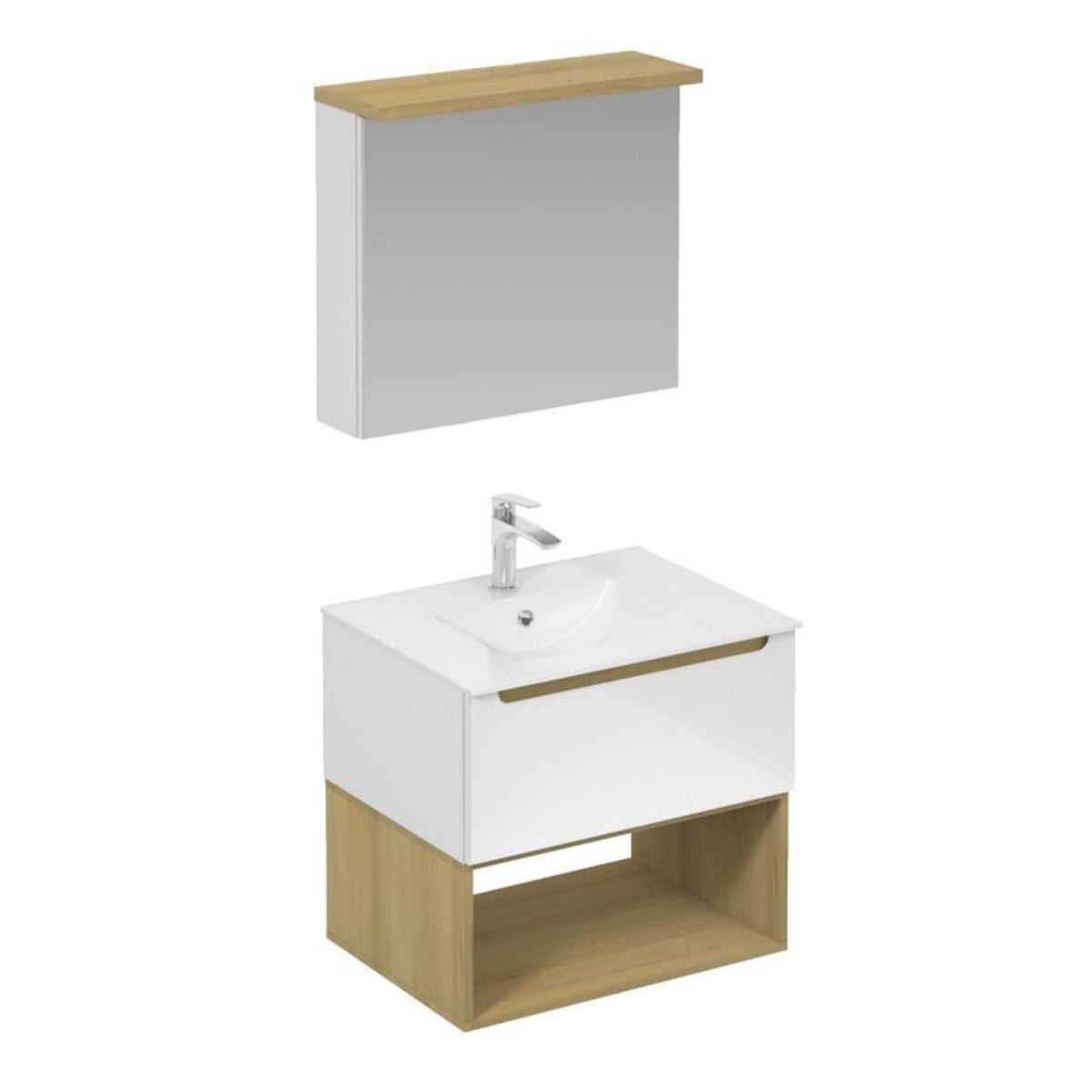 STILLAA03019 Naturel Stilla 30 x 60 cm viseči regal