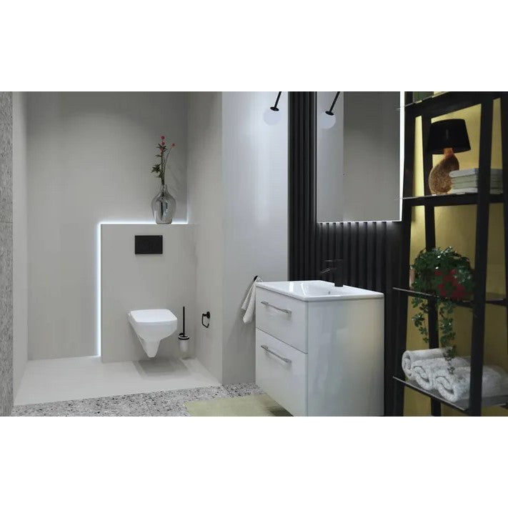 501.236.00.1 Geberit Selnova Square 60 x 50 cm umivalnik z omarico