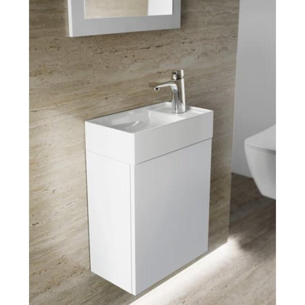XJX01240000 Ravak Veda Slim 40 x 22 cm vgradni keramični umivalnik z odprtino za armaturo