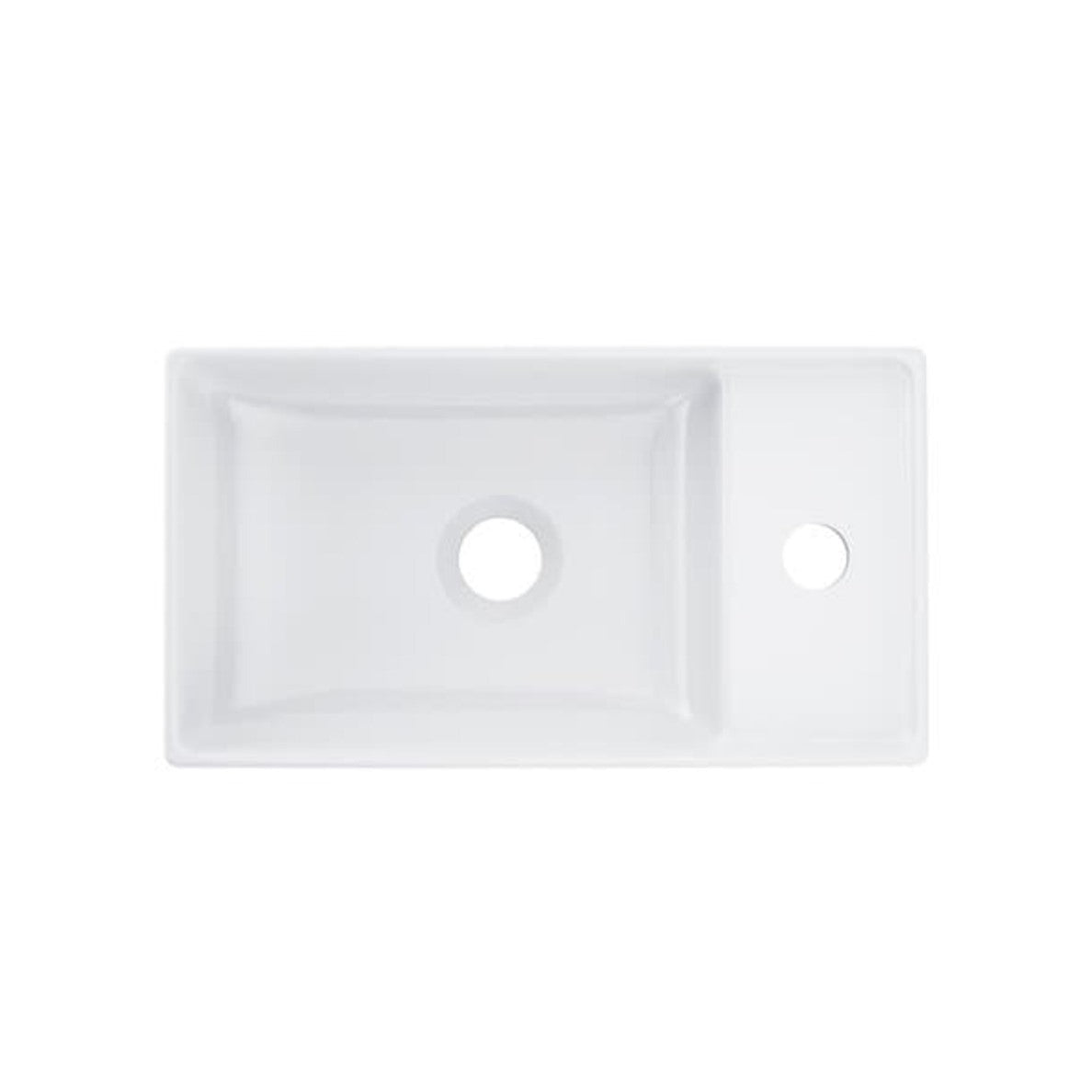 XJX01240000 Ravak Veda Slim 40 x 22 cm vgradni keramični umivalnik z odprtino za armaturo