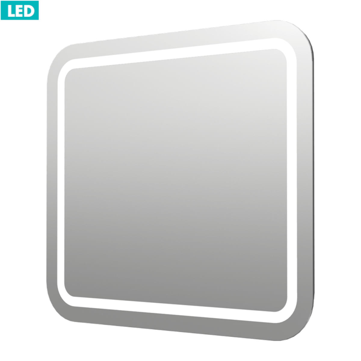 ZIL6060KRBV Naturel Pavia 60 x 60 cm kopalnisko ogledalo z led osvetlitvijo