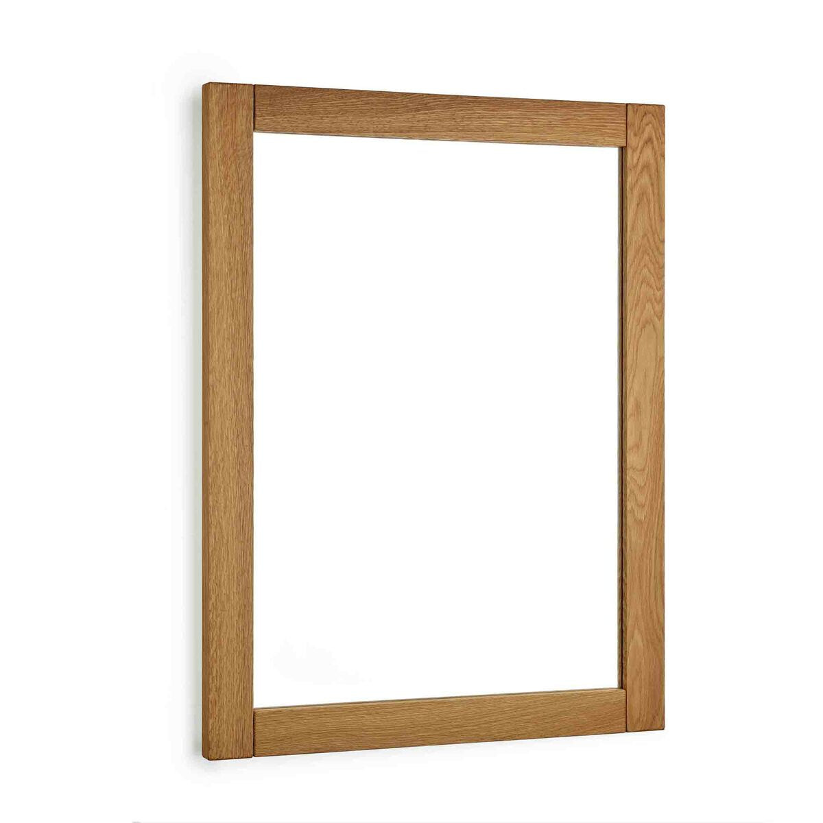 ZMDUB6080 Naturel Wood 60 x 80 cm kopalnisko ogledalo iz masivnega lesa