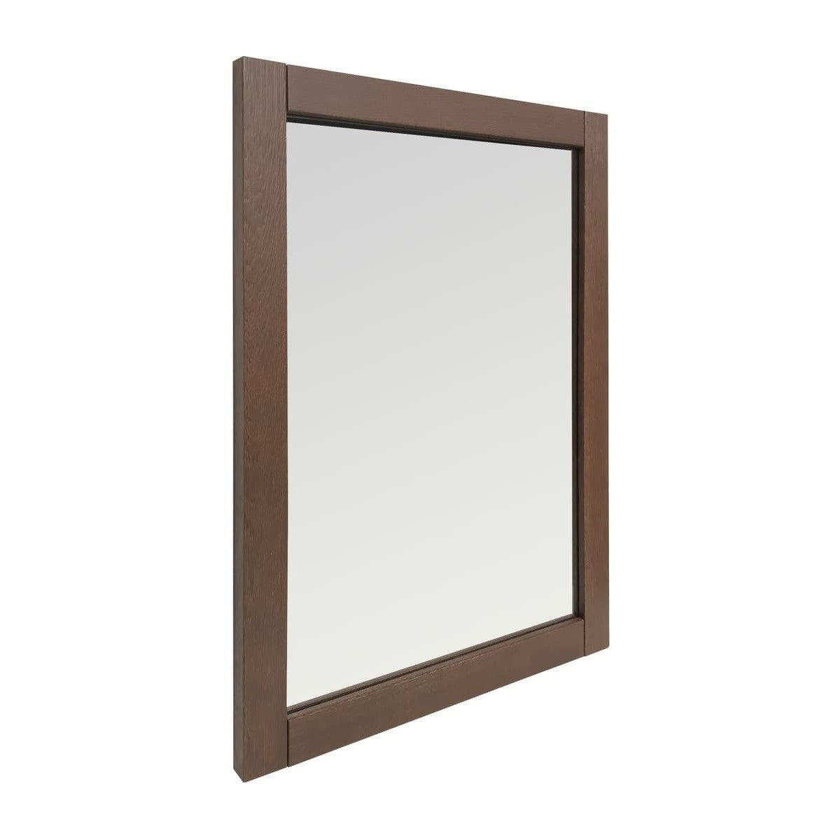 ZMDUB6080K Naturel Wood 60 x 80 cm kopalnisko ogledalo iz masivnega lesa
