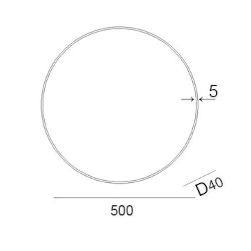 ZREM50H Naturel 50 x 50 cm okroglo ogledalo z usnjenim trakom