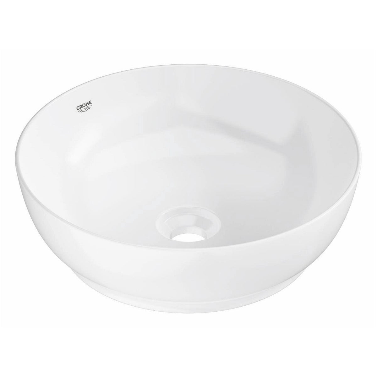 103538SH00 Grohe Essence 40 x 40 cm okrogli beli nadpultni keramični umivalnik