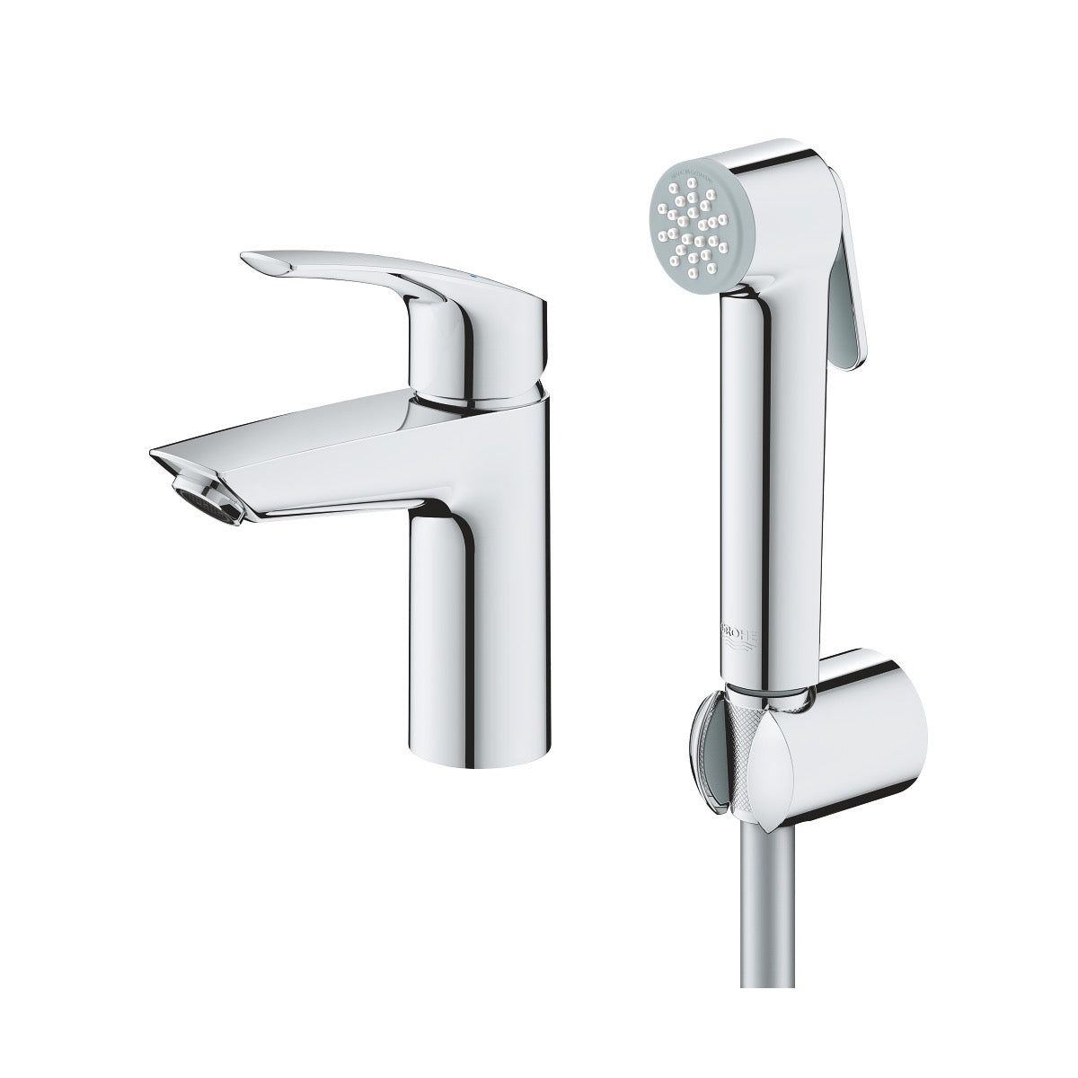 23124003 Grohe Eurosmart armatura za umivalnik s higienskim tuš setom