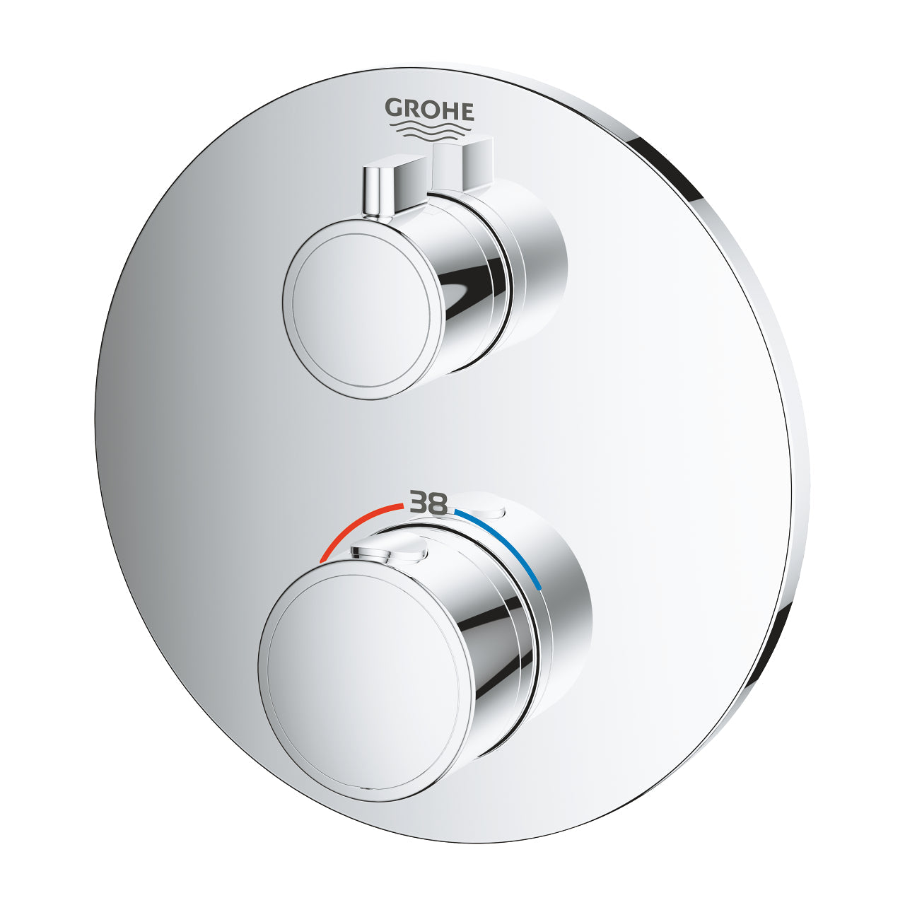 24075000 Grohe Grohtherm termostatska pokrivna plošča za kad ali tuš