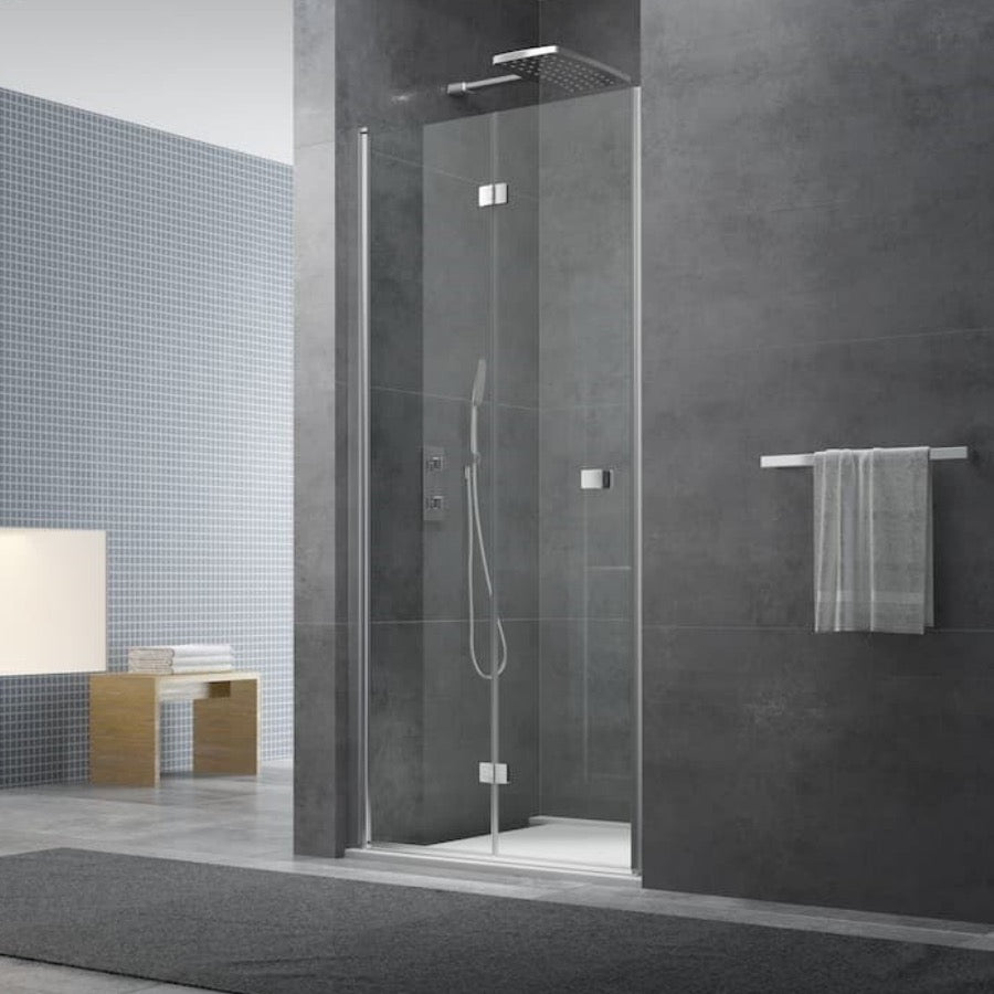 SIKOSK90N SAT SK 90 cm zložljiva tuš vrata za nišo