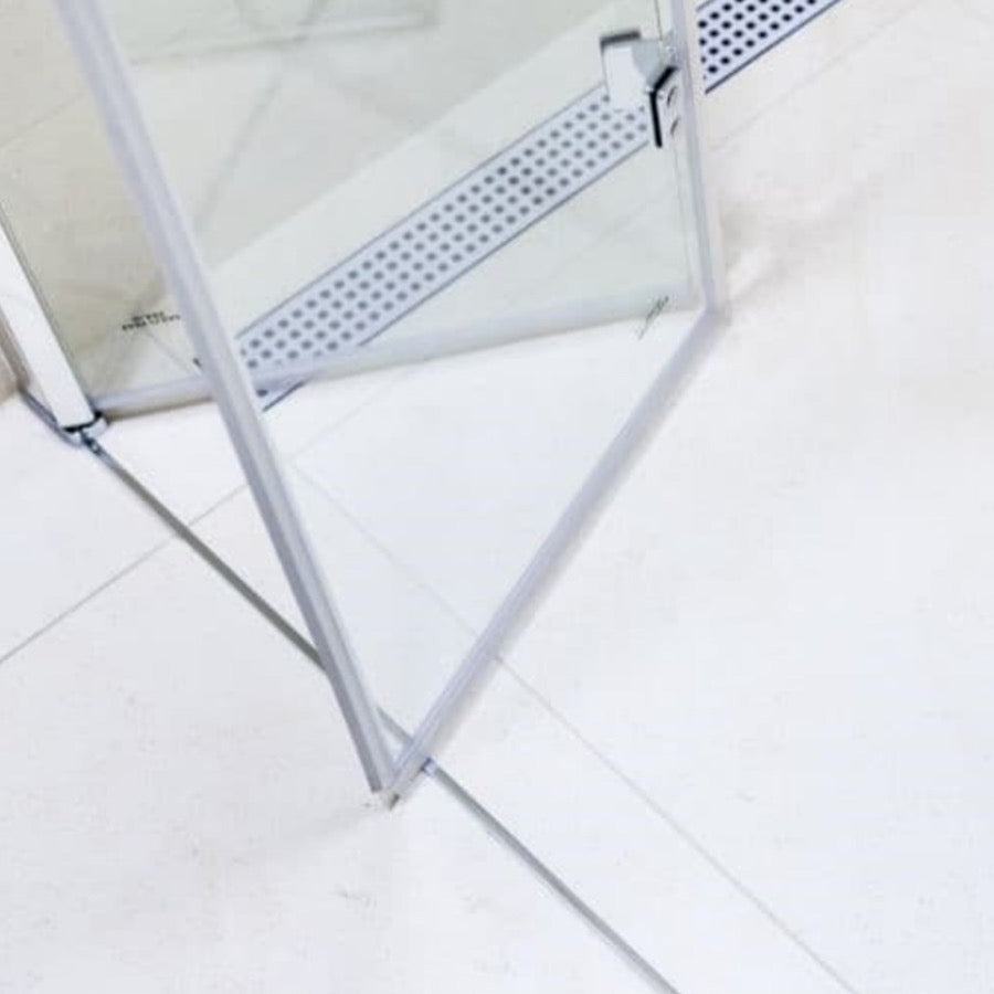 SIKOSK90N SAT SK 90 cm zložljiva tuš vrata za nišo