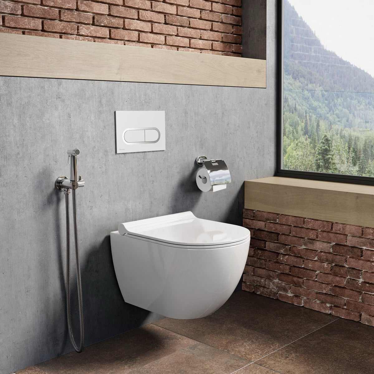 X070166 Ravak Chrome bide tuš set