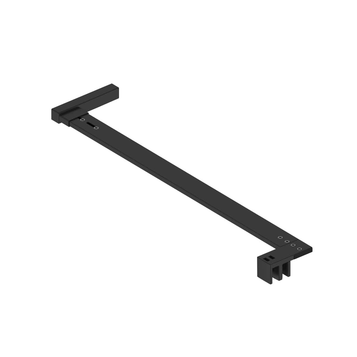 SATBWIXMN100120C SAT Walk-In Xmotion 120 x 100 pravokotna tuš kabina črna