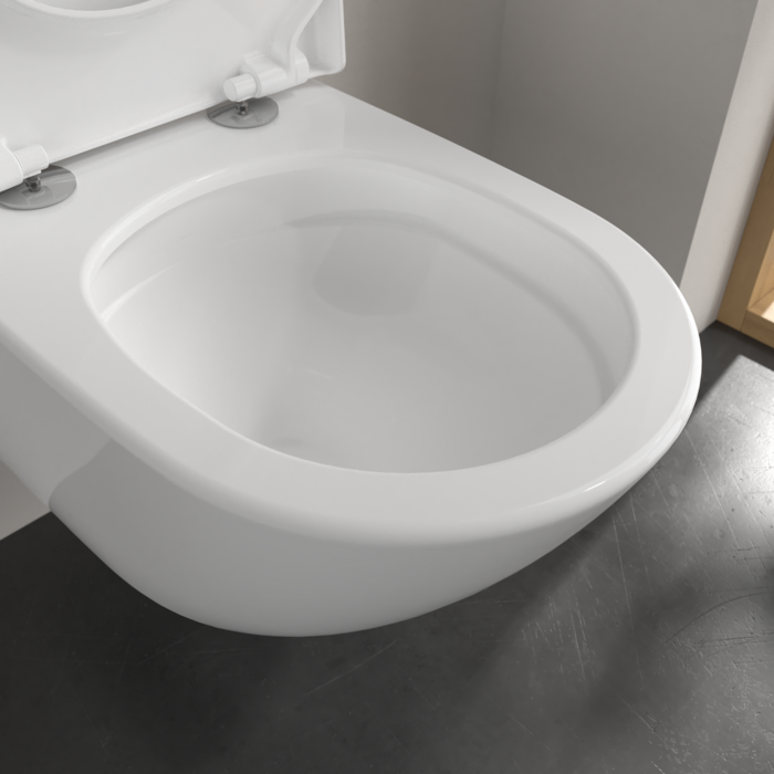 4670TS01 Villeroy & Boch Subway 3.0 TwistFlush viseča brezrobna WC školjka z WC desko s počasnim zapiranjem