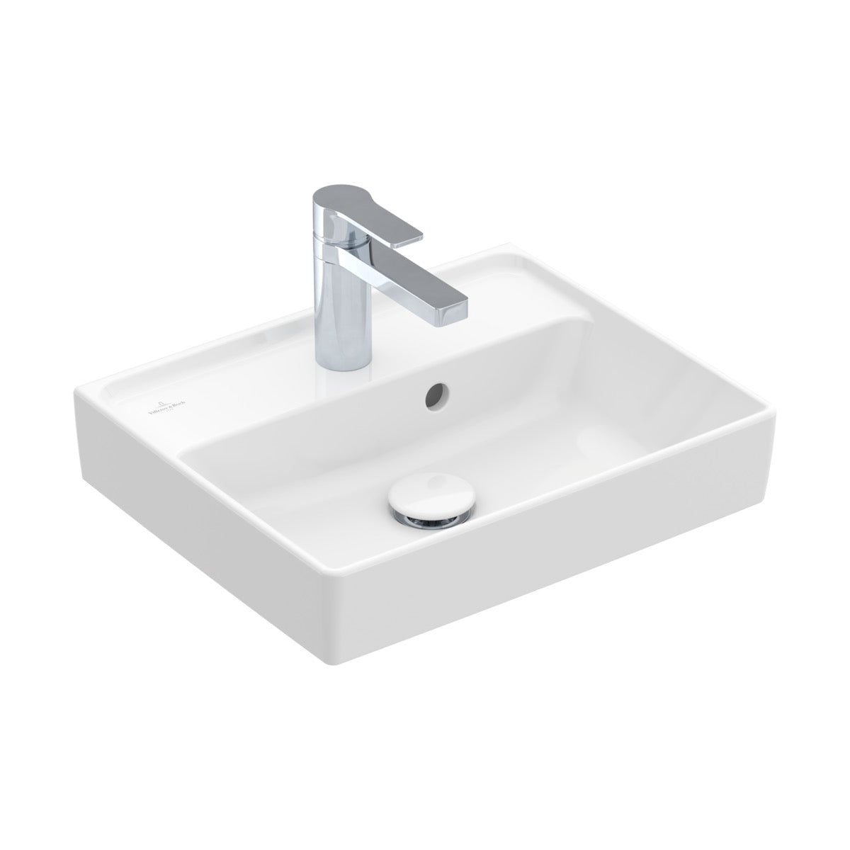 43344501 Villeroy & Boch Collaro 45 x 37 cm keramični umivalnik z odprtino za armaturo