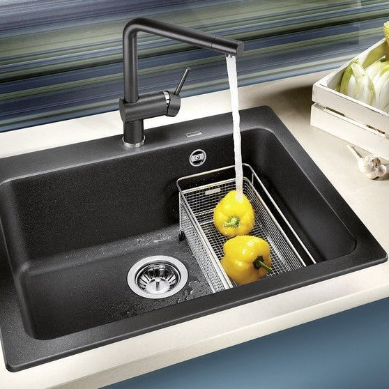 526149 Blanco Linus vrtljiva kuhinjska armatura črna