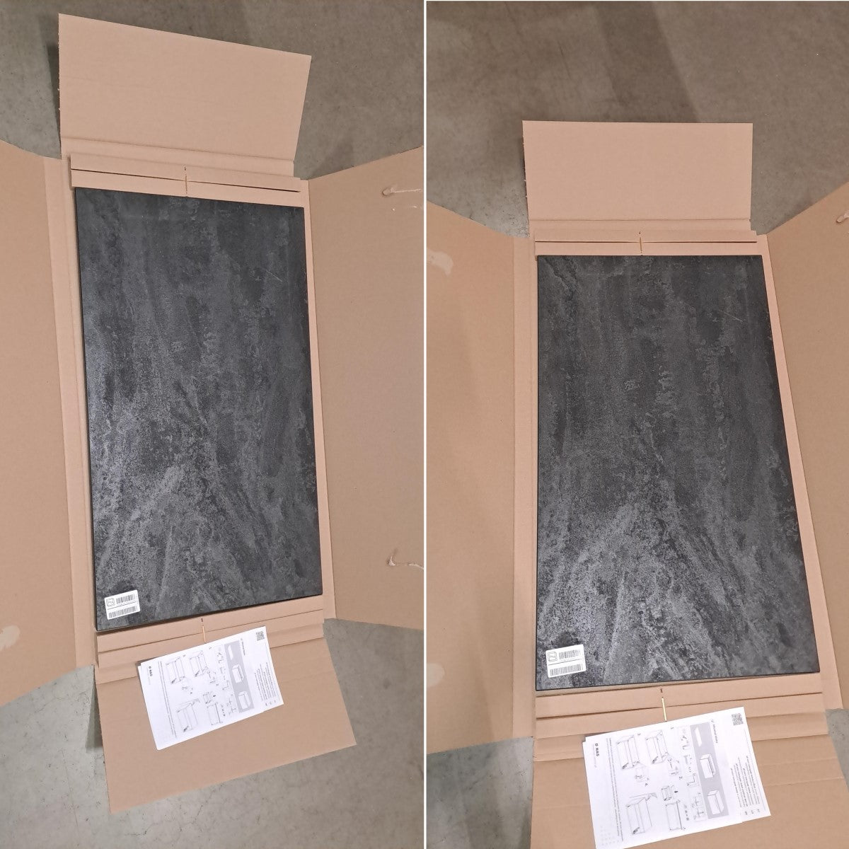 STILLAF08007 Naturel Stilla 80x2,5x46 cm pult za umivalnik