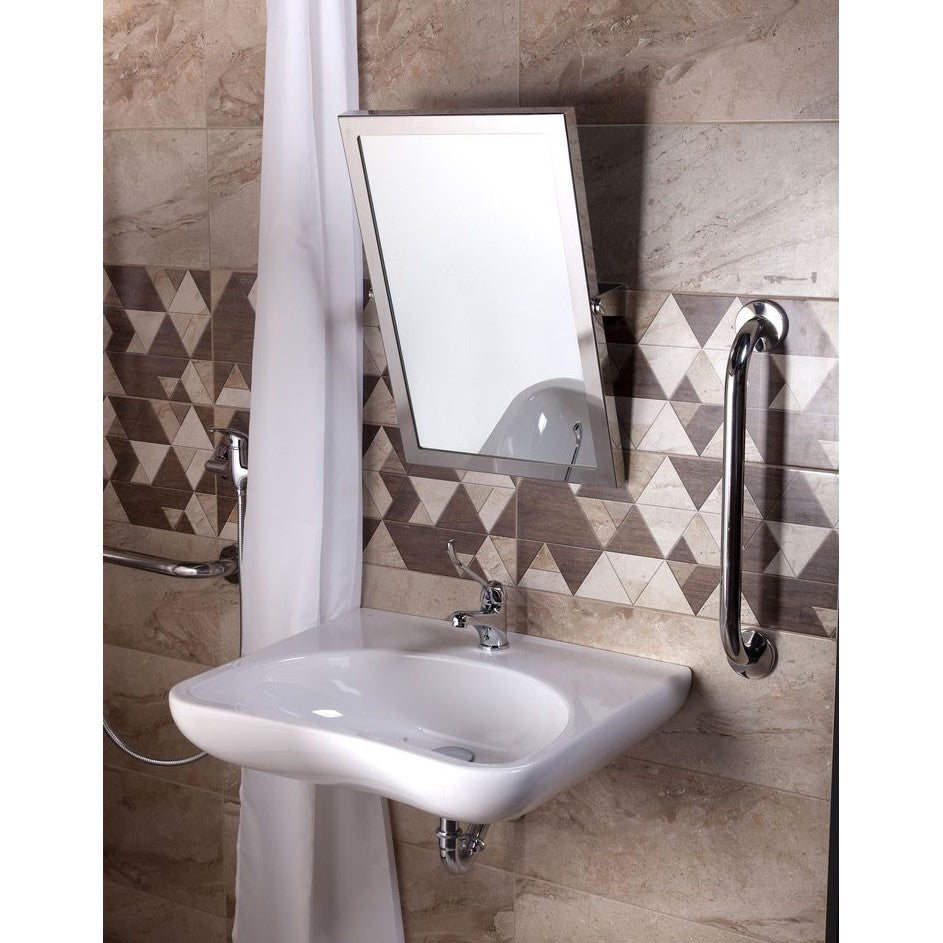 H8137140001041 Jika Mio 64 x 55 cm keramični umivalnik za invalide