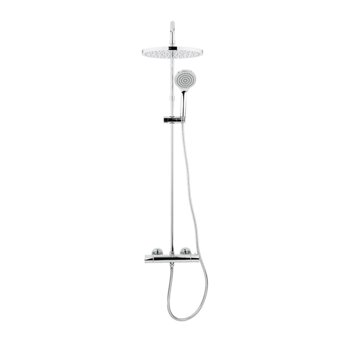 21639301 TRES Base Plus termostatska armatura s tuš setom