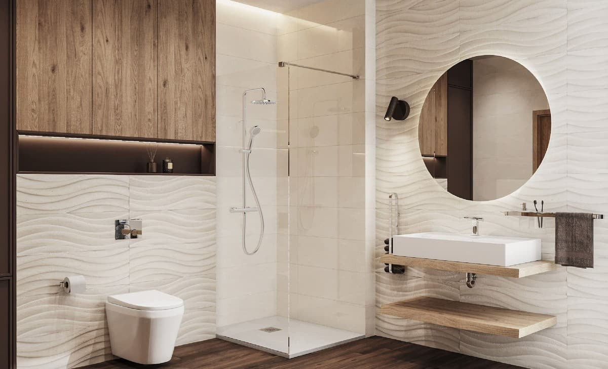 21639301 TRES Base Plus termostatska armatura s tuš setom