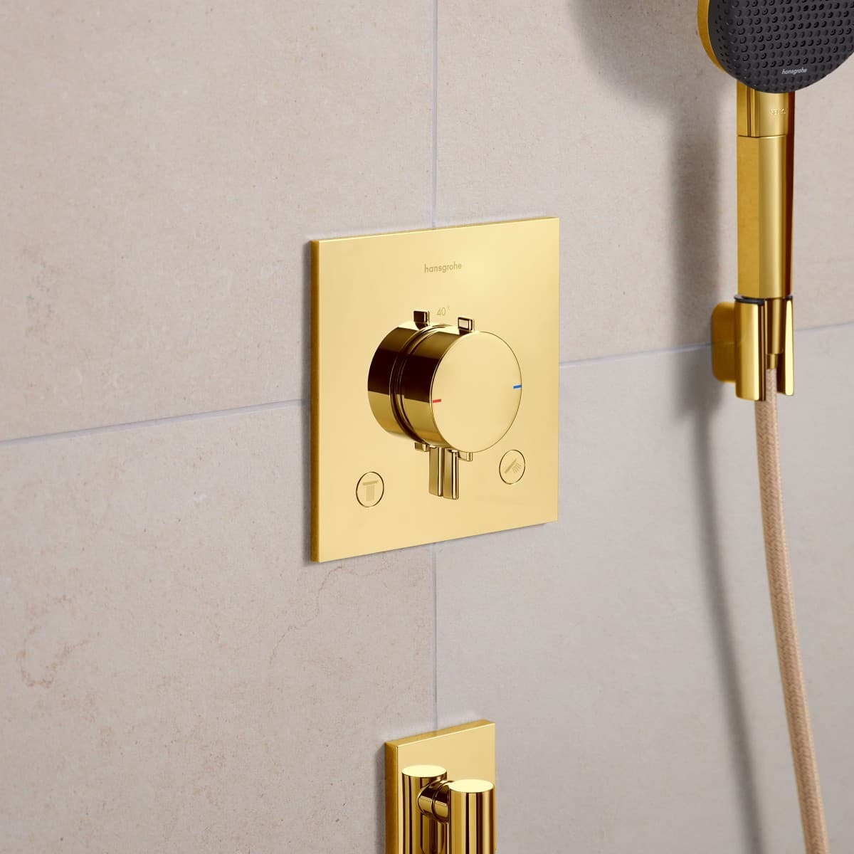33711990 Hansgrohe Ecostat Comfort E termostatska pokrivna plošča