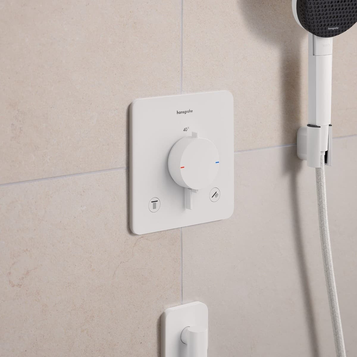 33713700 Hansgrohe Ecostat Comfort Q termostatska pokrivna plošča