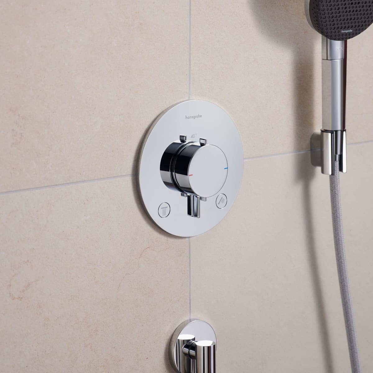 33718000 Hansgrohe Ecostat Comfort S EN1717 termostatska pokrivna plošča