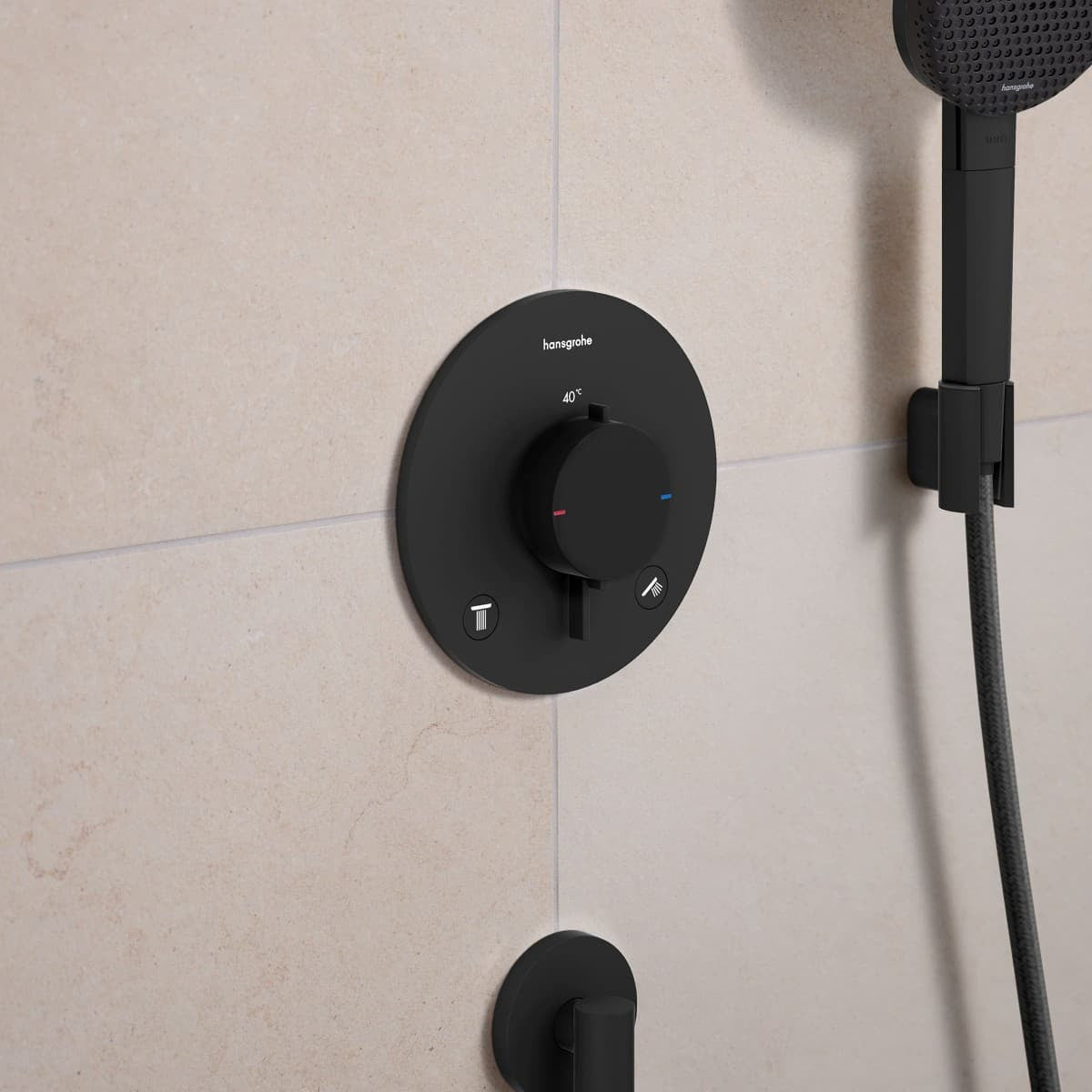 33718670 Hansgrohe Ecostat Comfort S EN1717 termostatska pokrivna plošča
