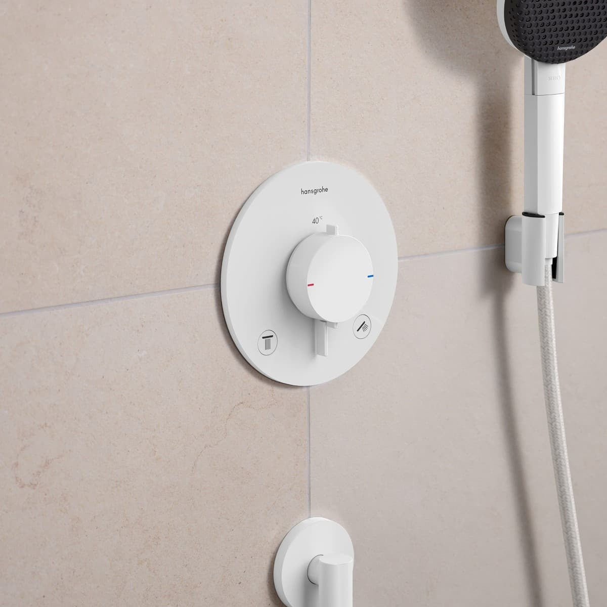 33718700 Hansgrohe Ecostat Comfort S EN1717 termostatska pokrivna plošča