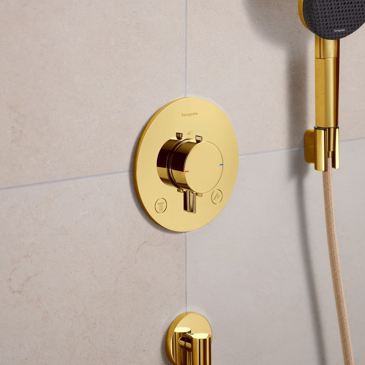 33718990 Hansgrohe Ecostat Comfort S EN1717 termostatska pokrivna plošča